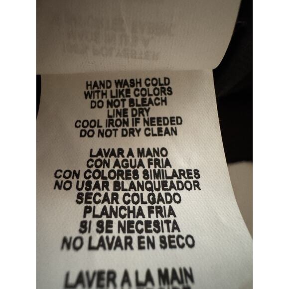 BEBE Black Satin Cowl Neck Slip Mini Dress Women’s Large Y2K New - Picture 13 of 13